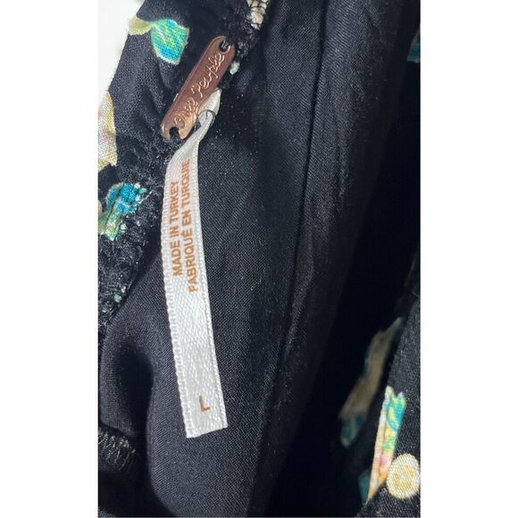 Free People Like a Lady floral dress size L - Picture 8 of 10